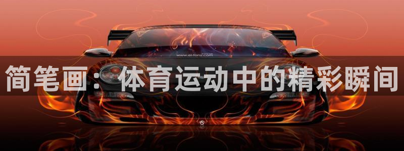 哈哈体育十年：简笔画：体育运动中的精彩瞬间